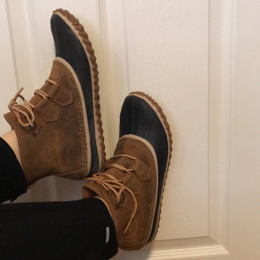 Sorel waterproof ankle boots